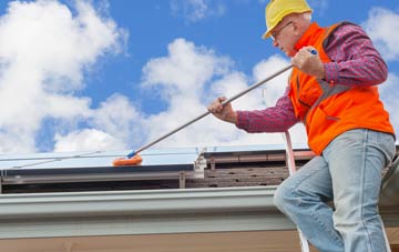 Easter Aberchalder soft wash roof cleaning